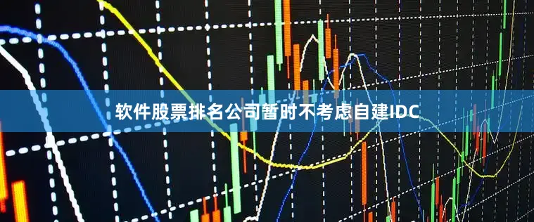 软件股票排名公司暂时不考虑自建IDC
