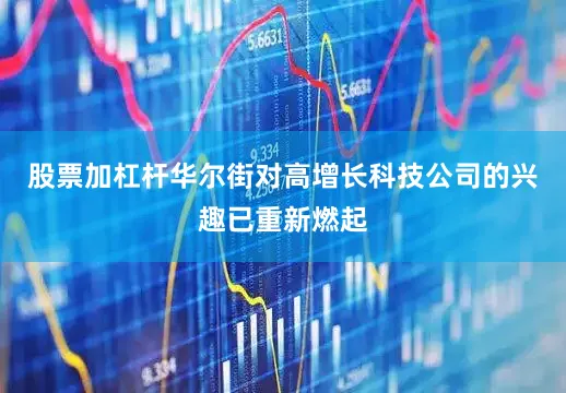 股票加杠杆华尔街对高增长科技公司的兴趣已重新燃起